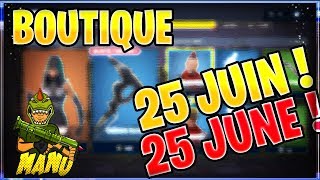 Boutique fortnite 17 juin