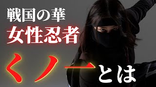 【女性忍者　くノ一とは】戦国の華、くのいちは存在していた？忍術を使って武将も騙した？戦国時代、歴史解説