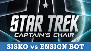 DGA Plays Board Games: Star Trek: Captain's Chair - Sisko vs Ensign Bot