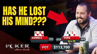 Poker Player Loses His Mind with Ace-Five