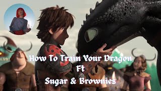 How to Train Your Dragon | DHARIA - Sugar & Brownies