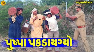 Pushpa Pakdaygyo || પુષ્પા પકડાયગ્યો || Gajubhai ni Moj || Deshi Comedy ||