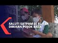 Prihatin Anak-anak Tak Miliki Akses Buku, Satpam di Blitar Dirikan Pojok Baca