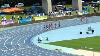 20150727 兵庫中学総体 共通男子3000m予選2組