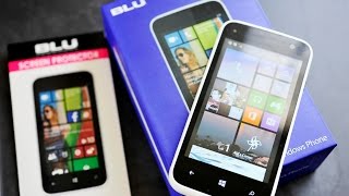 BLU Win JR Windows Phone unboxing and hands on