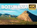Botswana: A Land of Contrasts - From Desert to Oasis | Africa from Above | 4K UHD