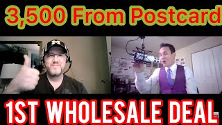 Subscriber First Wholesale Deal Interview #33 | $3,500 From Postcard