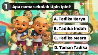 Kuis Upin dan Ipin (Part 1) || Kuis Utak Atik Otak