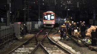 阪神電車／甲子園駅～武庫川駅間 ・高架線に変わりゆく時。2017/03/17～03/18