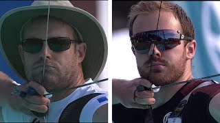 Jean-Charles Valladont v Florian Unruh – recurve men’s semifinal | 2021 European Olympic qual