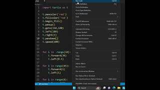 Create YouTube Logo in Python Turtle | #shorts #python