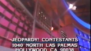Jeopardy! contestant plug, 1993