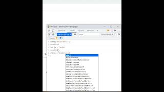 create an alert in console| js basics #html #javascript #css #shorts #short_video #trending #coding