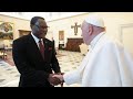 🇻🇦VATICAN | Pope meets with former theology teacher, current President of Malawi