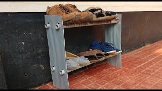 How To Make Shelves For Shoes Using PVC Pipe, പഴയ പൈപ്പ്‌ കൊണ്ടൊരു ചെരുപ്പ് സ്റ്റാൻഡ്