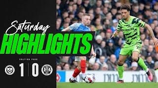 Highlights | Portsmouth 1-0 Forest Green
