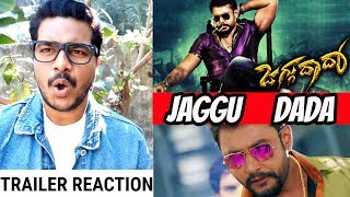 Jaggu Dada TRAILER #REACTION Video | Challenging Star #Darshan, Deeksha Seth,V Harikrishna | Oye pk