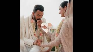 congratulations to Athiya Shetty and KL Rahul#shorts#wedding images#bollywood#cricket