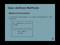6.2 Methods with or without Parameters