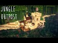 Minecraft | How to Build a Jungle Outpost - Tutorial