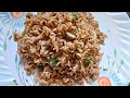 ನಮ್ಮ ಉತ್ತರಕರ್ನಾಟಕದ ಕರಿಬುತ್ತಿ 👌 how to make easy quick rice recipes kaributti butti recipes