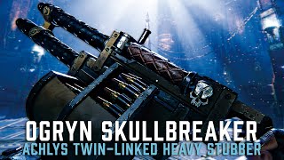 Ogryn Skullbreaker + Achlys Mk VII Twin-Linked Heavy Stubber - Damnation+｜Darktide