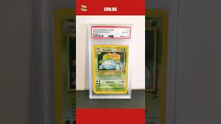 Pokemon Card 2000 Base Set 2 18/130 Venusaur PSA 8 NM-Mint