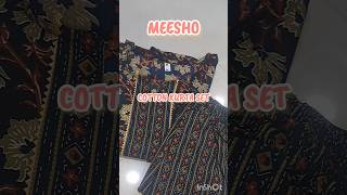 Cotton kurta set in meesho #trending #new #meesho #youtubeshorts