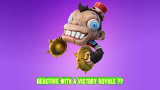 Bobo backbling  (Fortnite) (gameplay) Is the Backbling Reactive with a Victory Royale??