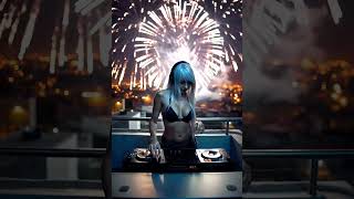 AI-Generated Sexy DJ on Rooftop | 2025 Fireworks \u0026 Beats! #2025 #newyearseve2025 #aigenerated  #ai