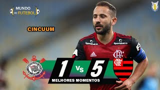 MESSI DA GÁVEA | Corinthians 1 x 4 Flamengo | Melhores Momentos Série A | HD 18/10/2020