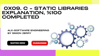 0x09 static library -  0x09. C - Static libraries explanation and %100 task completed.