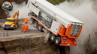 Dangerous Idiots Truck \u0026 Heavy Equipment Fails Compilation - Idiots Driving Heavy Machinery #43