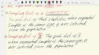 Section 7.1 - Sampling Error
