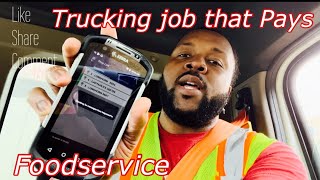 2023 McLANE DRIVER | Making restaurant delivery | Food Service driver