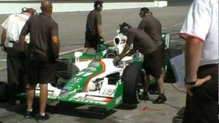 IZOD Indy Car Tire Testing at New Hampshire Motor Speedway