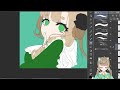 【お絵かき配信】ffさんのオリキャラちゃん誘拐中！！２＃vtuber　 イラスト ＃お絵かき雑談