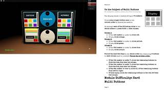 Defusal Multi Buttons Tutorial