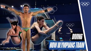 🤸🏻So how do divers train? 💦 | How Olympians Train
