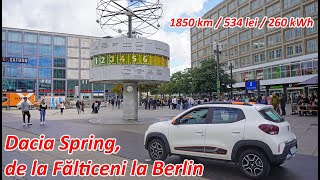 [4K] EV Trip la Berlin din Falticeni cu Dacia Spring - 1850 km [septembrie, 2022]