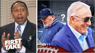 FIRST TAKE | Stephen A. GOES CRAZY Jerry Jones sends shocking message regarding Mike McCarthy future