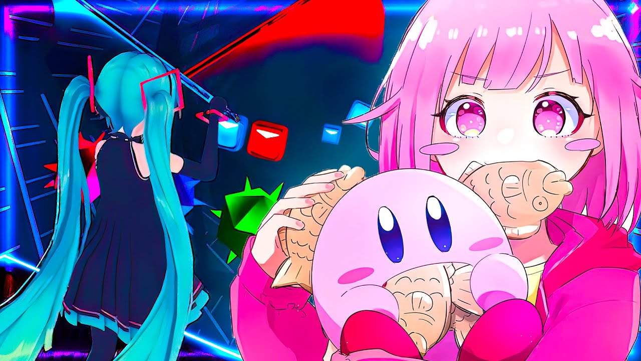 Beat Saber Deyluvkirby Dance Sped Up Ft Eddyoetty Youtube