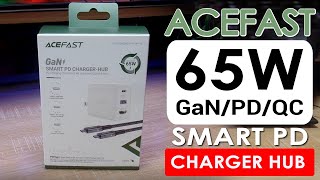 Acefast A19 65W PD GaN All in One Fast Charger Hub - Quick Review