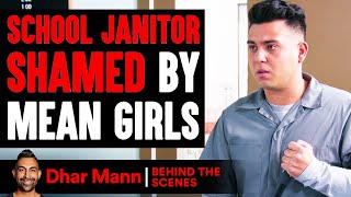 School Janitor Shamed By MEAN GIRLS ft. SSSniperWolf (Behind-The-Scenes) | Dhar Mann Studios