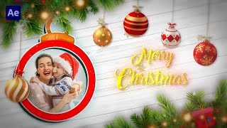 Merry Christmas Slideshow Opener | After Effects Tutorial | Effect For You