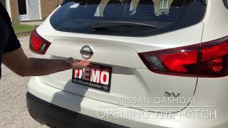 Opening the hatch in the Nissan Qashqai - Know Your Nissan with Woodchester Nissan