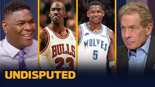 Michael Jordan sees similarities between himself & T-Wolves star Anthony Edwards | NBA | UNDISPUTED