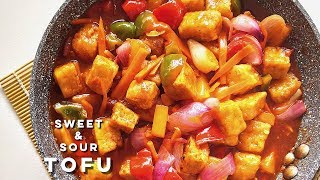 Sweet and Sour Tofu Recipe | How to cook Sweet and Sour Tofu