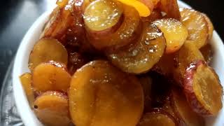 Ratalyache Kaap | रताळ्याचे काप | Fast Special Recipe | Sweet Potato Recipes