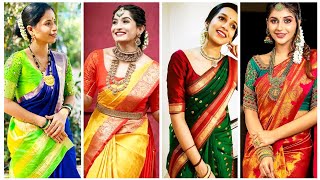 🌺Latest Stylish Banarasi Saree Blouse Design | Designer Banarasi saree Blouse #Sarees #saree #blouse